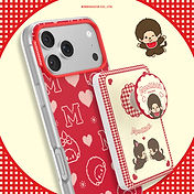 Monchhichi Collegiate &mdash; iPhone 18 Pro Max MagSafe Case image number 3
